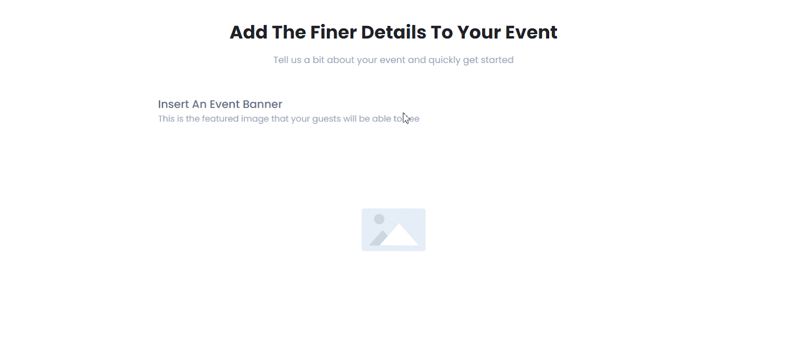 Create Online Event